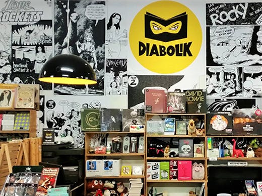 Diabolik Books & Records, Mount Hawthorn, Perth Bookstore, Perth Bookshop, Books, Book Shop