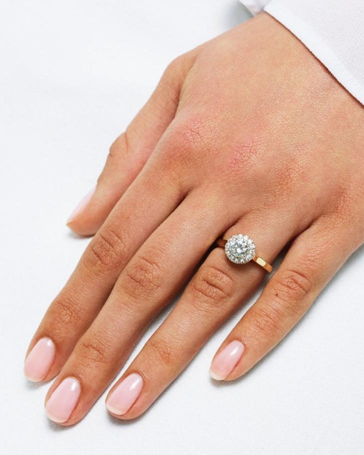 A drop-dead-gorgeous engagement ring from Diamonds On Richmond. 