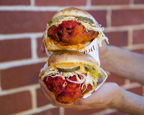Drasko's Hot Chicken Signature Sando