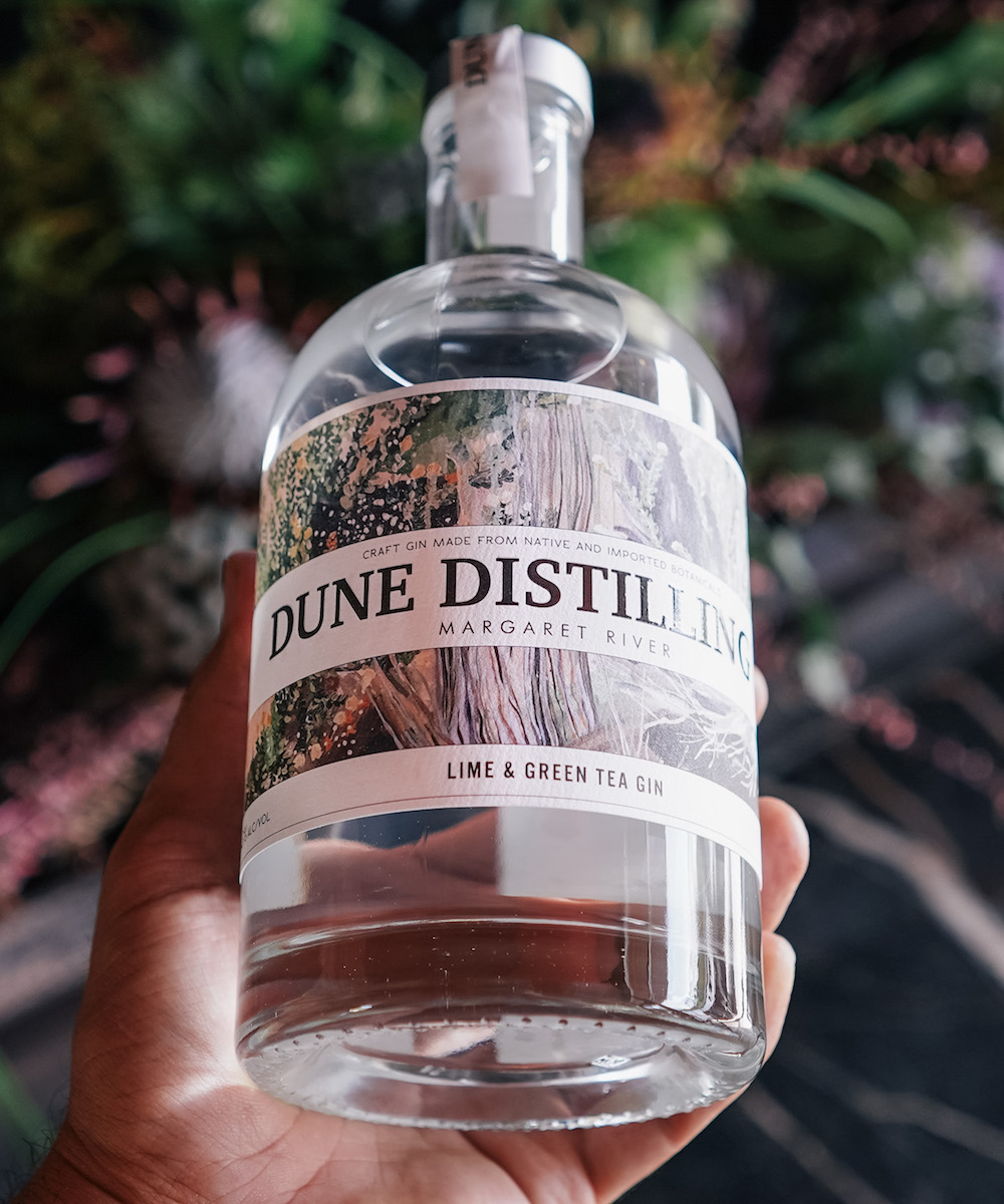 New bottle of gin from Dune Distilling