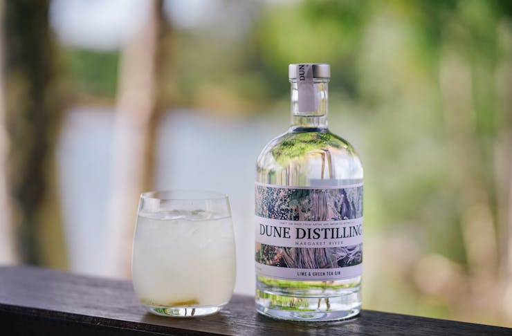 New Lime & Green Tea Gin from Dune Distilling