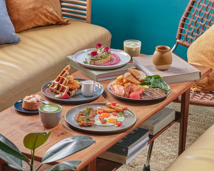 A selection of dishes from East Coast Commune