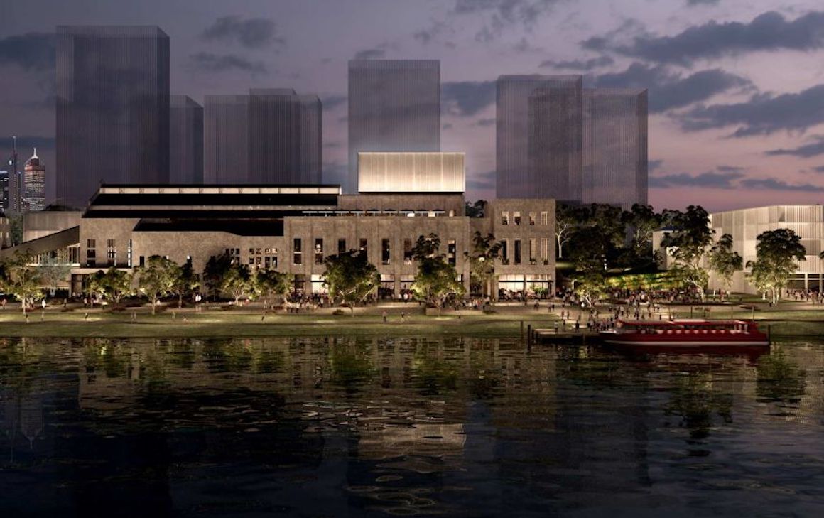 Artist Impression of the East Perth Power Plant Redevelopment
