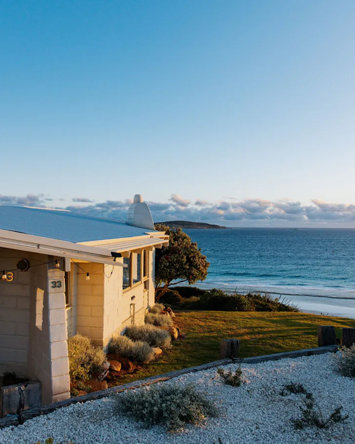 An exterior view of Elaleni Esperance best WA beach houses