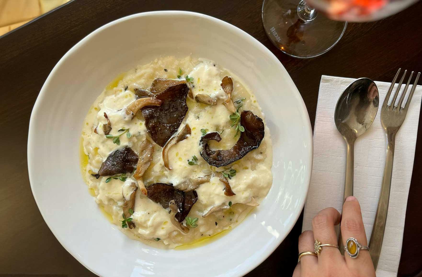 Risotto From Elementi Brisbane 