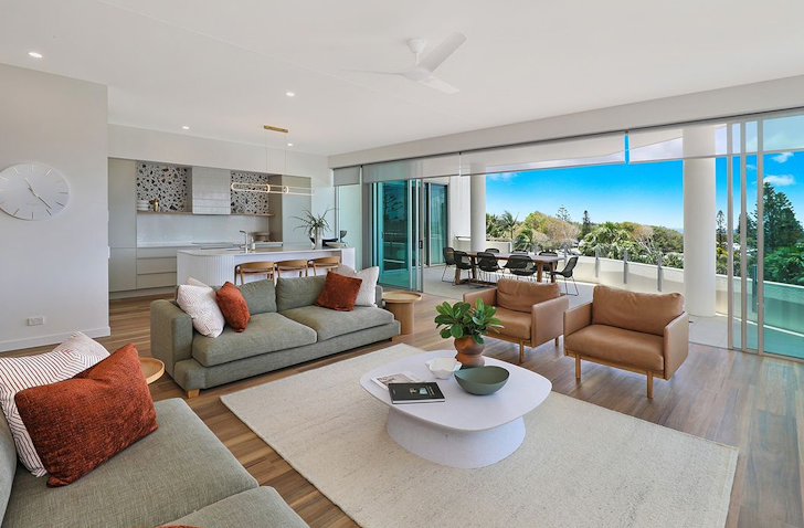 a penthouse in coolum beach