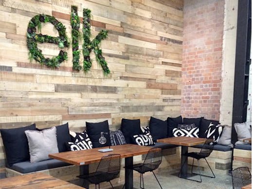 Elk Eatery is a new cafe on Graham Street—wander down for salads, great cabinet food and coffee. 