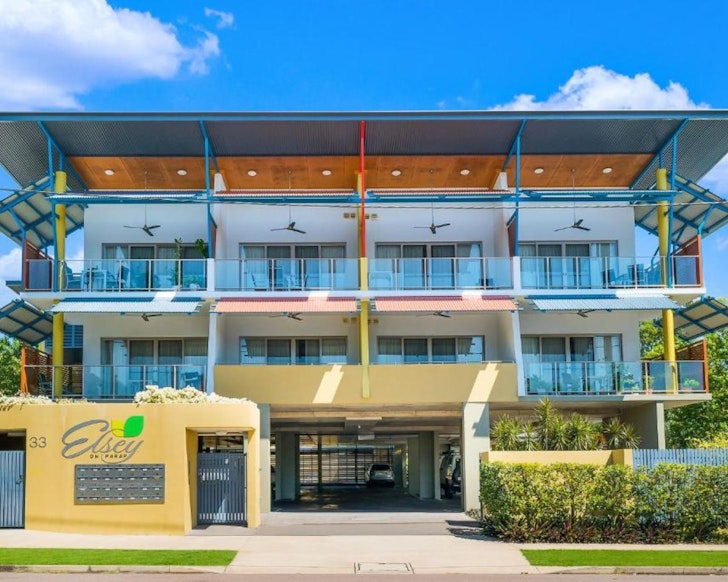 An exterior view of Elsey On Parap one of the best Darwin hotels