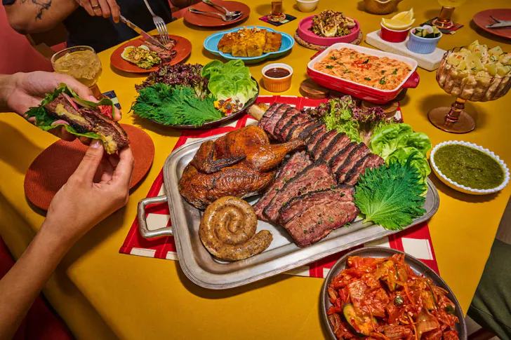 Ember meat platter