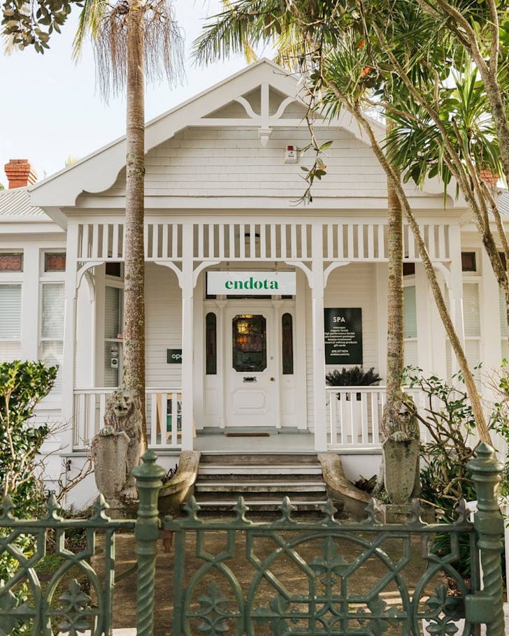 Outside Endota Spa's Parnell salon. 