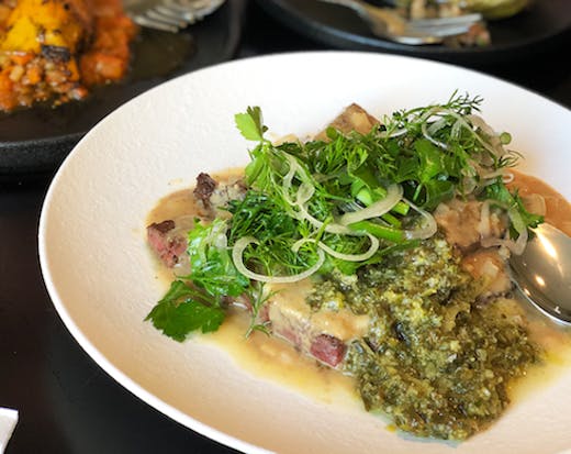 Flank steak at ethos