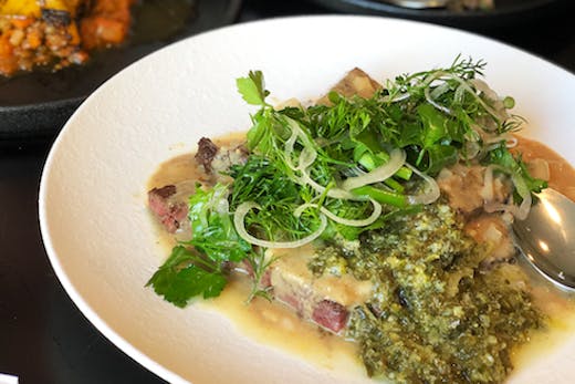 Flank steak at ethos