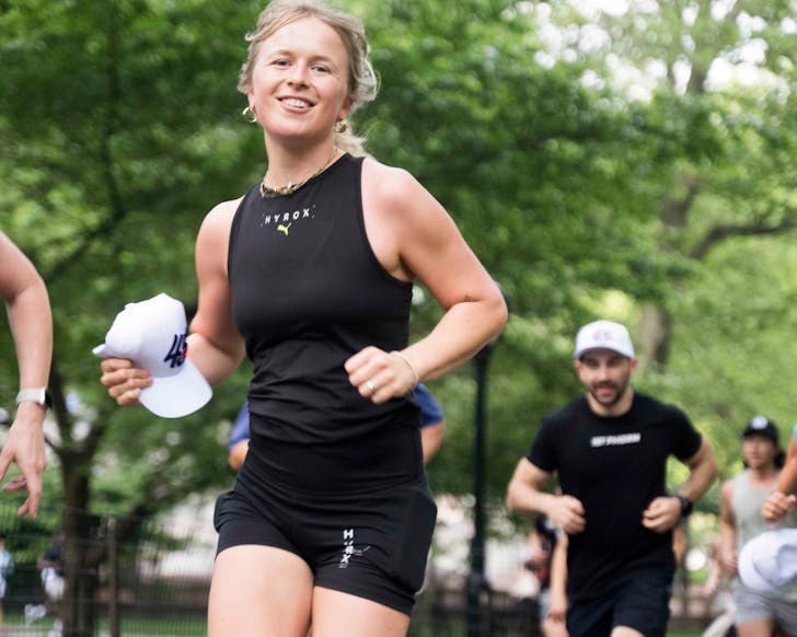 Person running