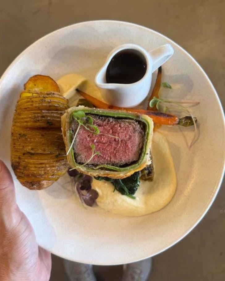 A Sunday roast at Fabric. 