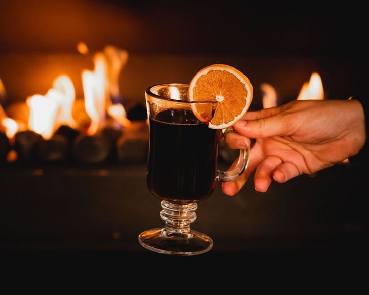 The mulled wine at Fantail & Turtle, one of the best bars in Auckland. 