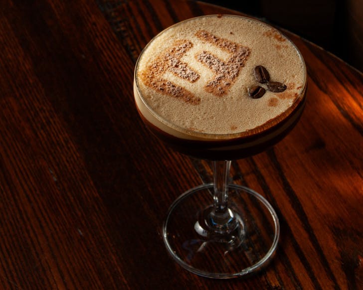 One of Fiddlesticks' famous espresso martinis. 