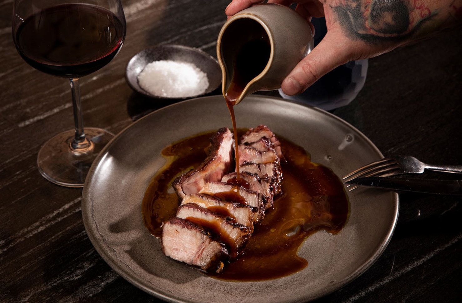 Fine Dining at Lile Red Pop Up at QT Queenstown