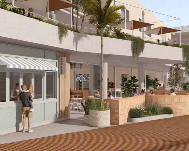 The Kiosk at Flinders Street Wharves, Townsville.