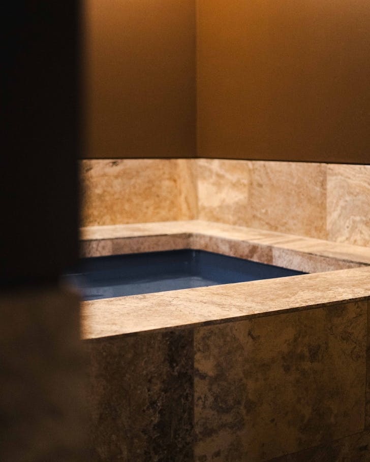 the bathhouse