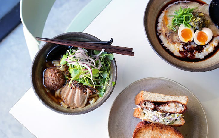 Three dishes from Forklore