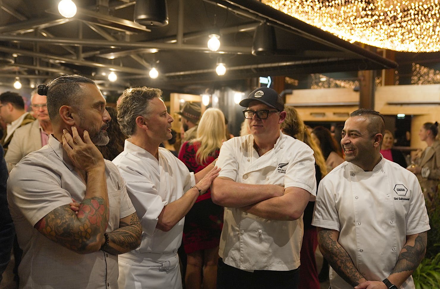 Michael Meredith, Nic Watt, Al Brown and Sid Sahrawat. 