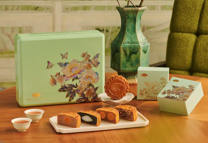 Mooncakes from Mandarin Oriental, Singapore
