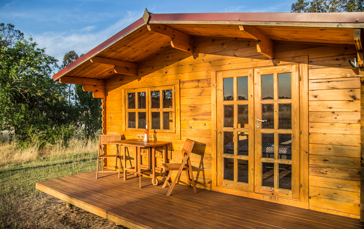 a pine cabin in Frankland River