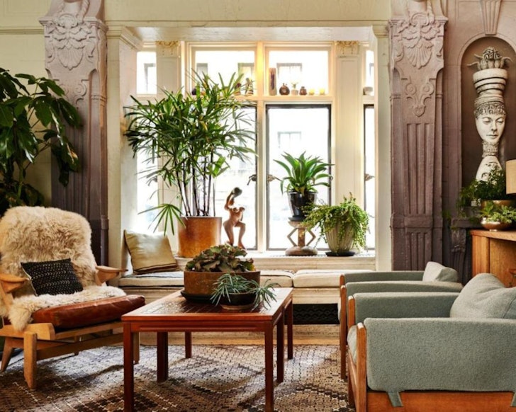 A view of Freehand New York one of the best New York City hotels