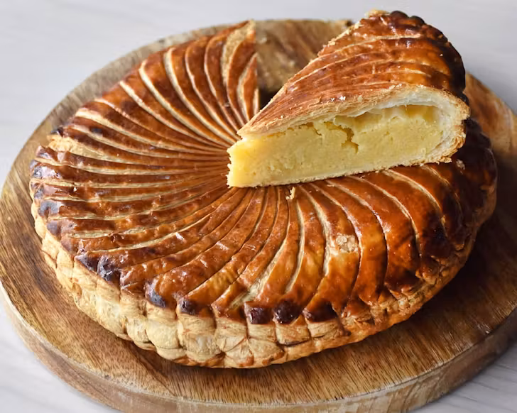 Frangipane-filled Galette des Rois from La Petite Fourchette