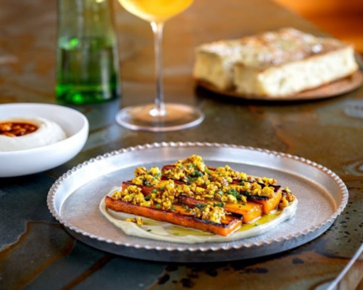 Roasted carrot jazar at Gemmayze St, one of Auckland's best restaurants. 