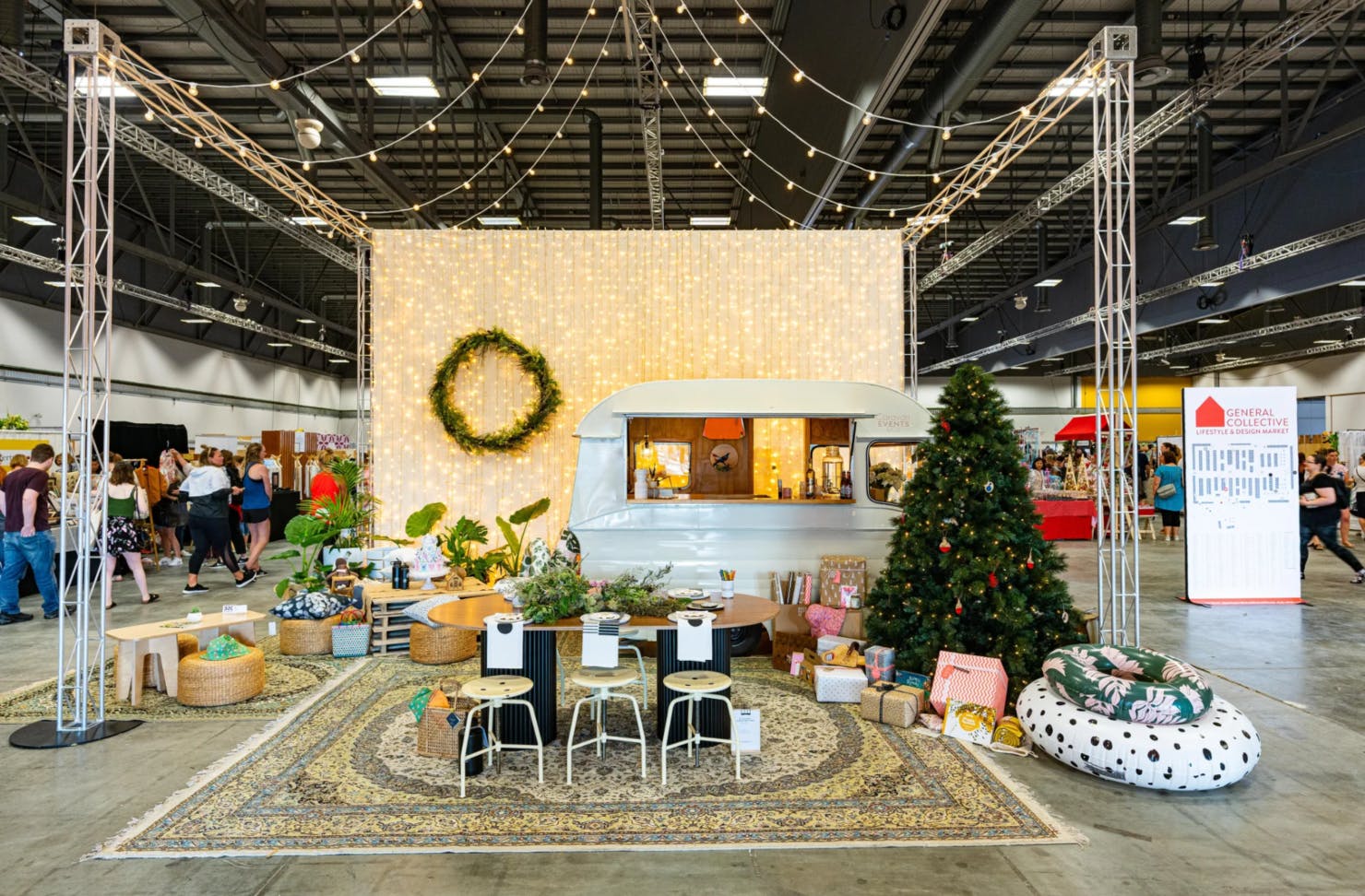 The General Collective Lifestyle & Design Market—Christmas Edition, one of Auckland's best Christmas markets. 