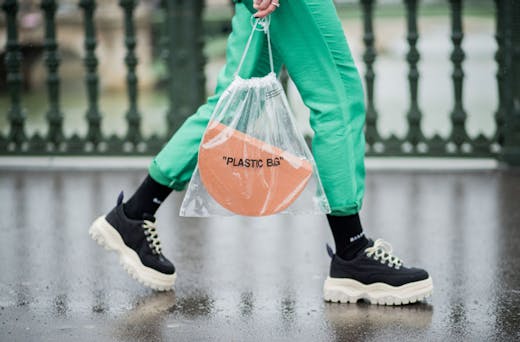 Louis Vuitton Clear PVC Sneakers