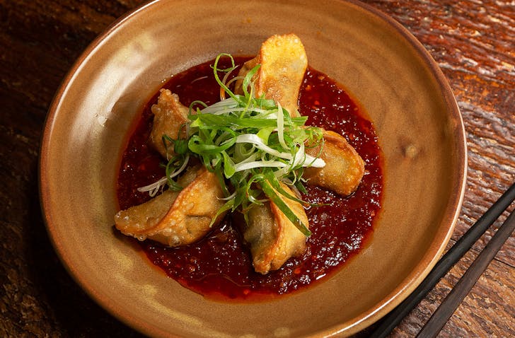 The delicious dumplings at Ghost Street.