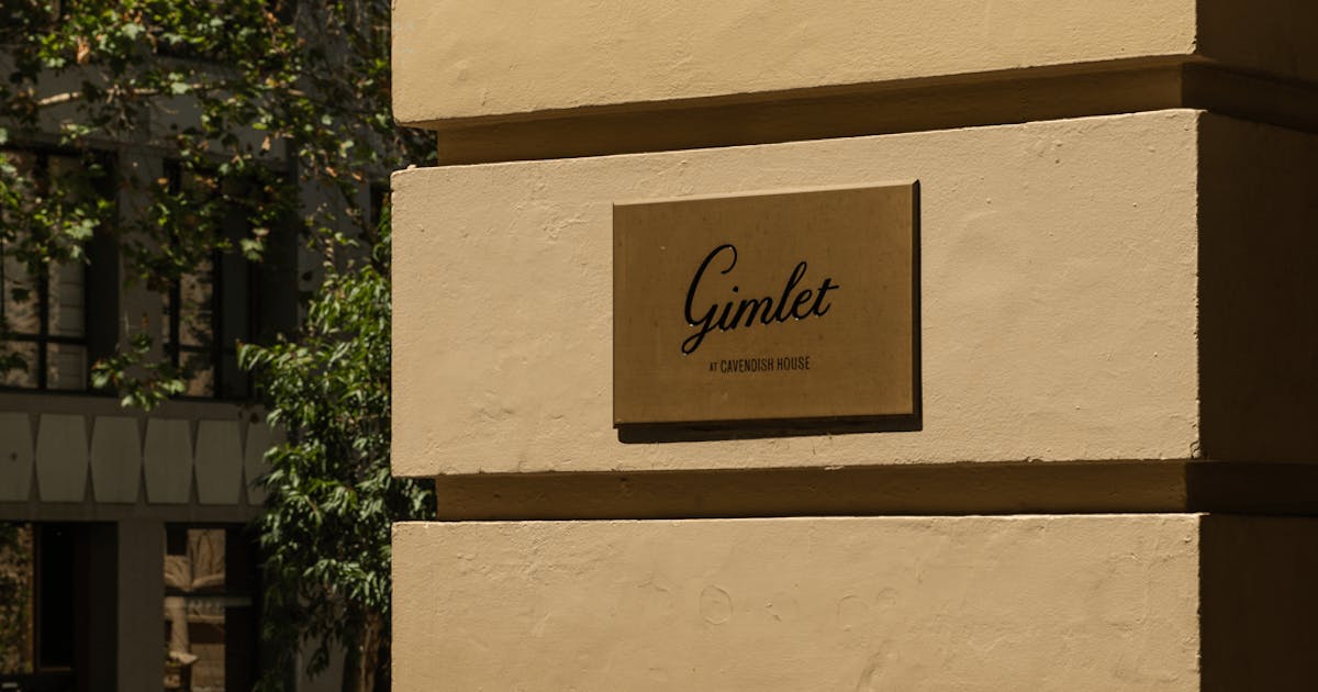 Gimlet Cocktail Bar URBAN LIST MELBOURNE