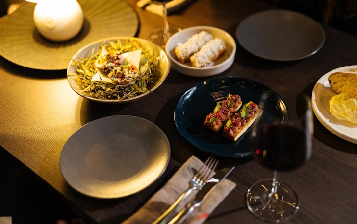 a sample of the food on offer at Glasshouse Dining