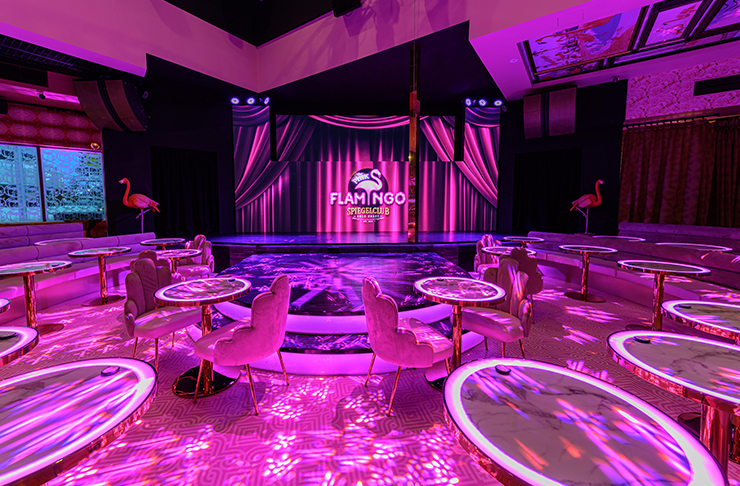 a pink cabaret club