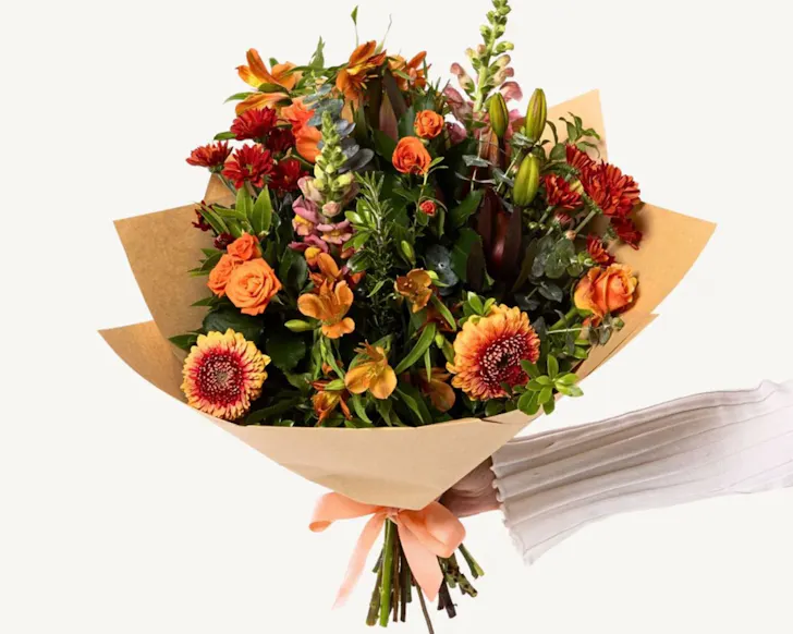 Golden Hour Bouquet Interflora best flower delivery Auckland