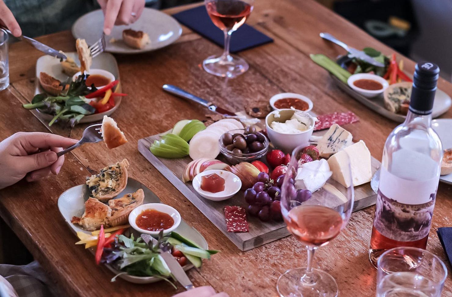 Grampians Estate Winery grazing platter