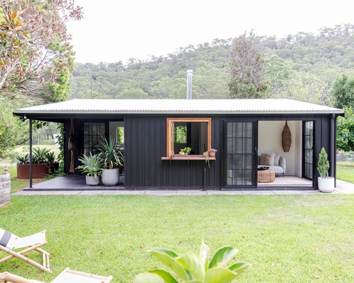 An external view of The Growers Cottage best Central Coast stays