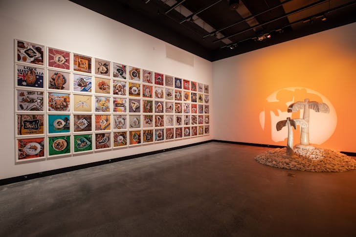 one of the exhibitions at the new hota gallery