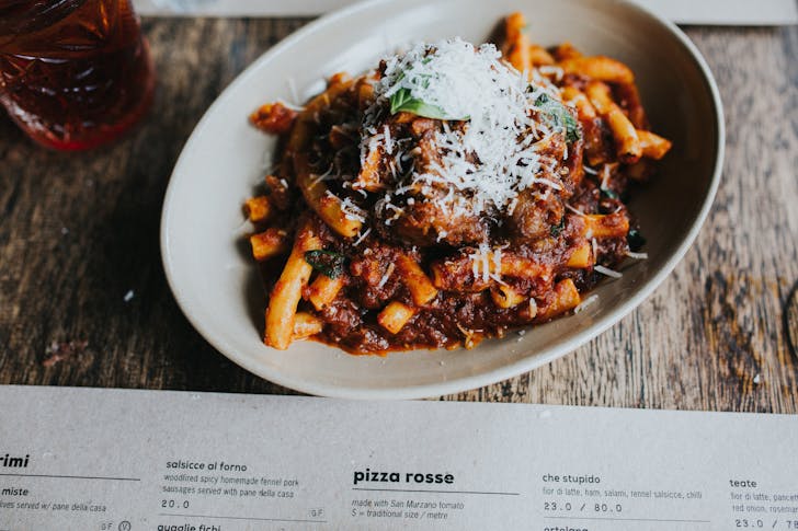 pasta from gemelli italian