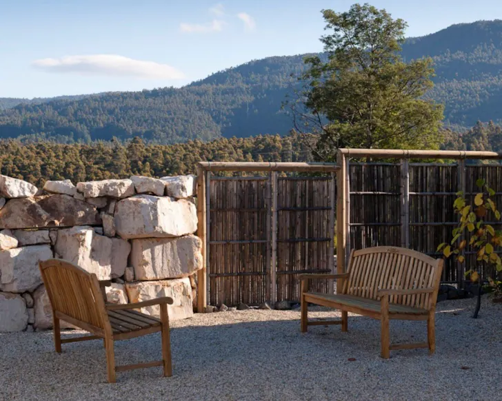 A view at Harmony Hill Health Retreat one of the best health and wellness retreats Australia