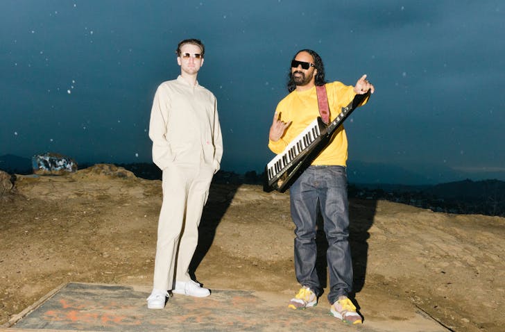 Harvey Sutherland and Dam Funk, 2021, Elysian Park, Los Angeles c. Daniel Topete_