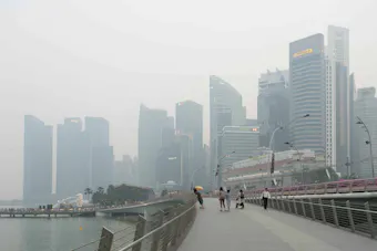 Haze in SIngapore