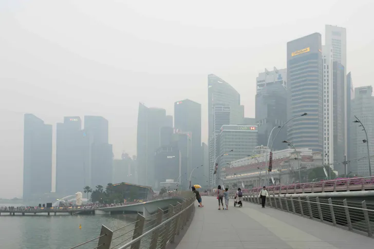 Haze in SIngapore