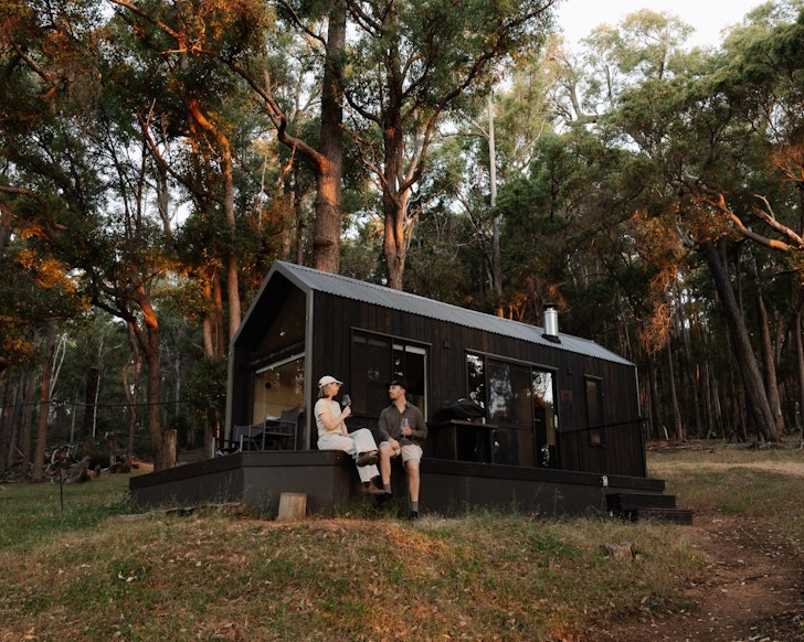 Henry from Hidden Cabins best tiny home stays WA