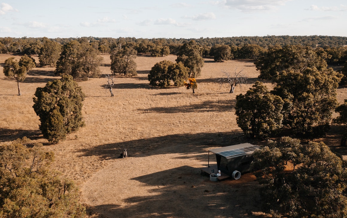 Heyscape tiny home in Chittering