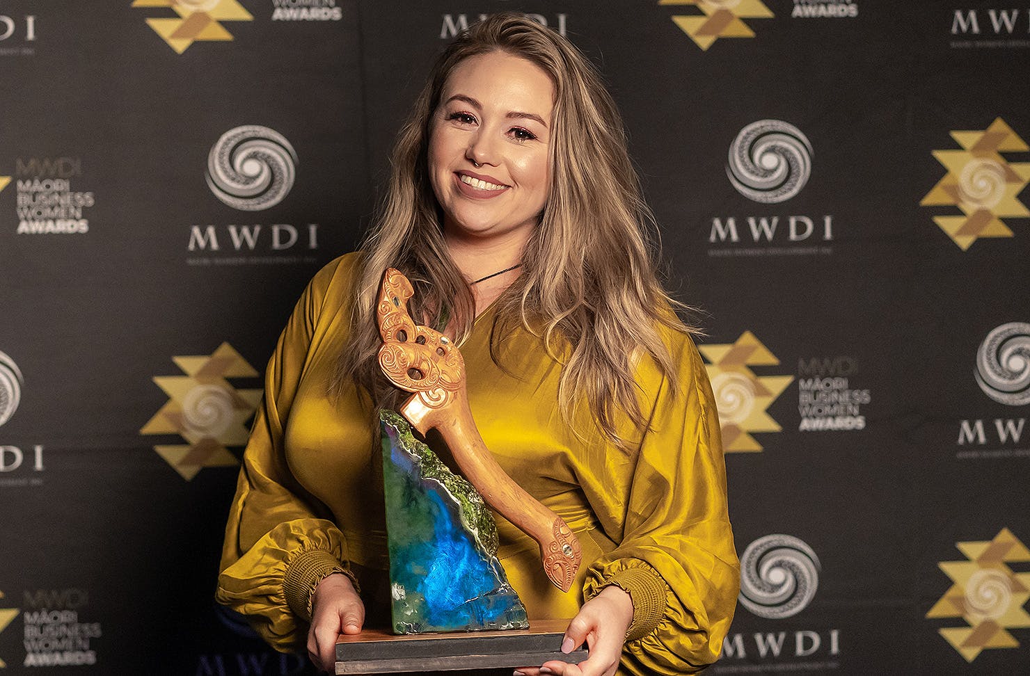 Holly Bennett at the MWDI Awards.