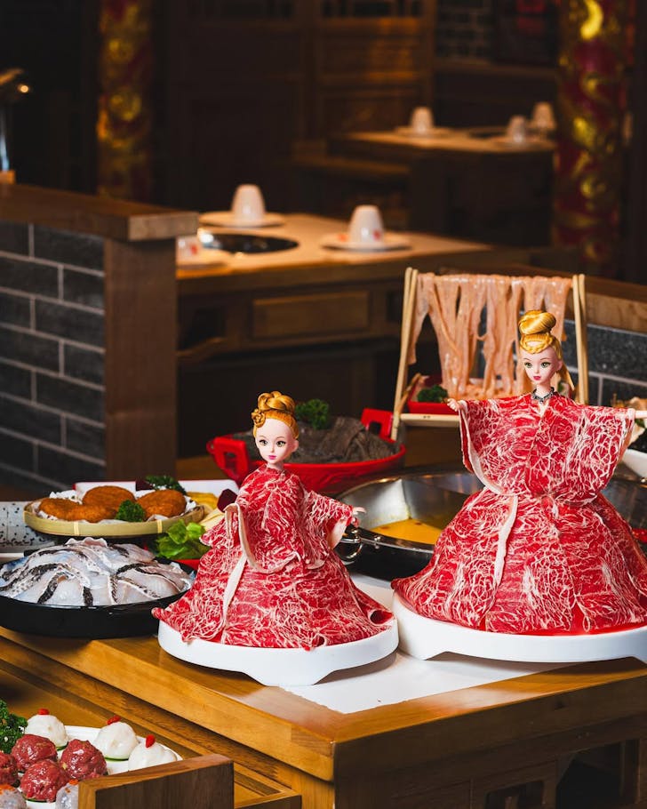 mountain hot pot