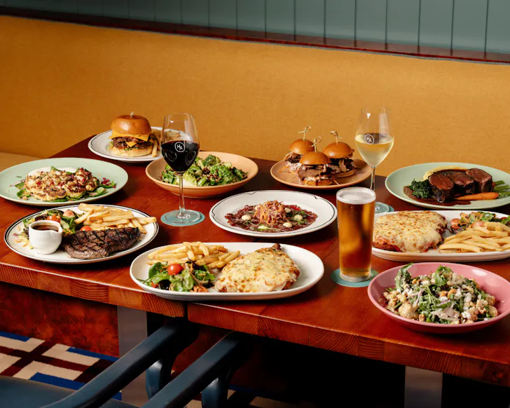 All your pub favourites on the table at Hotel Allen in Townsville